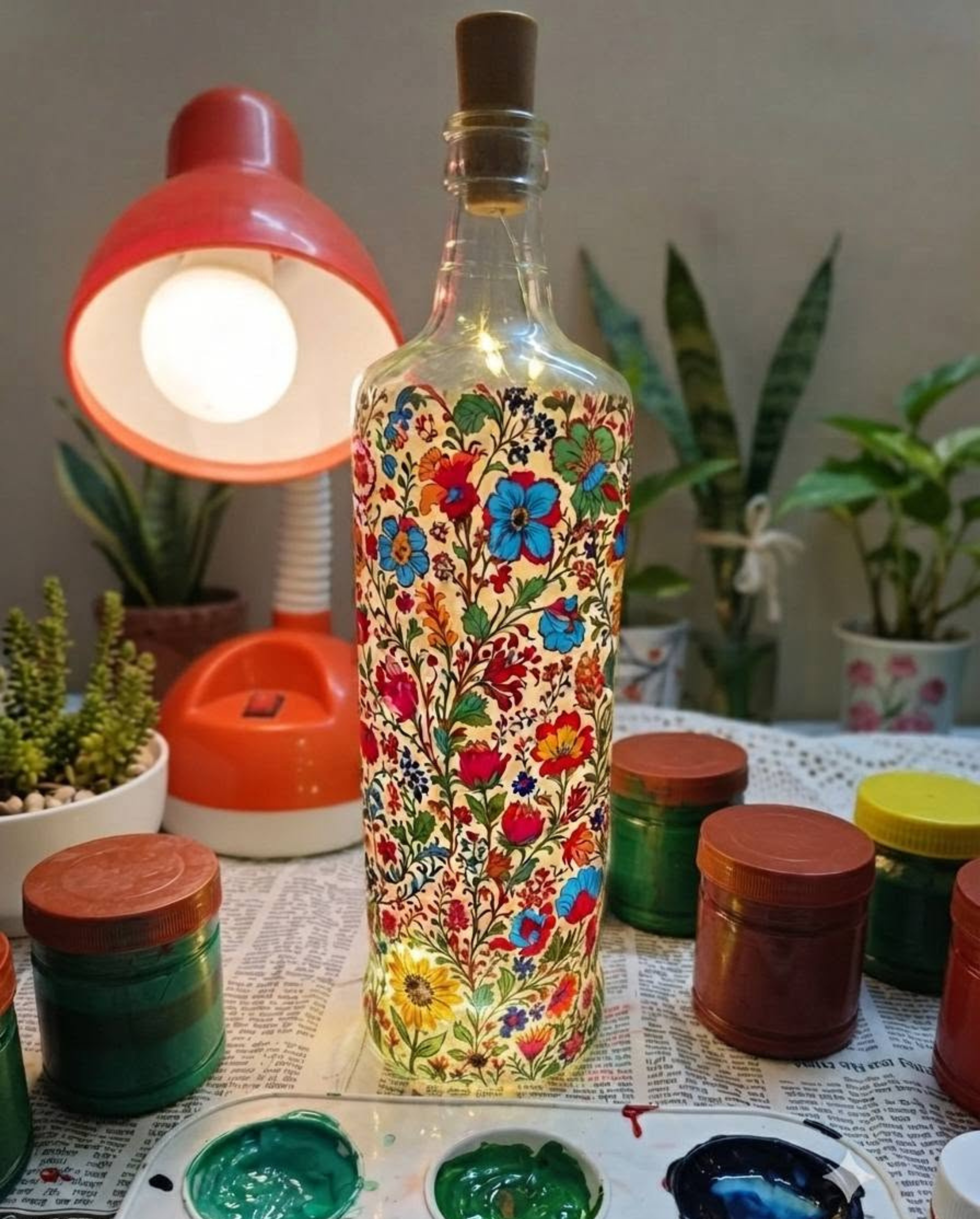 Bottle Lamp