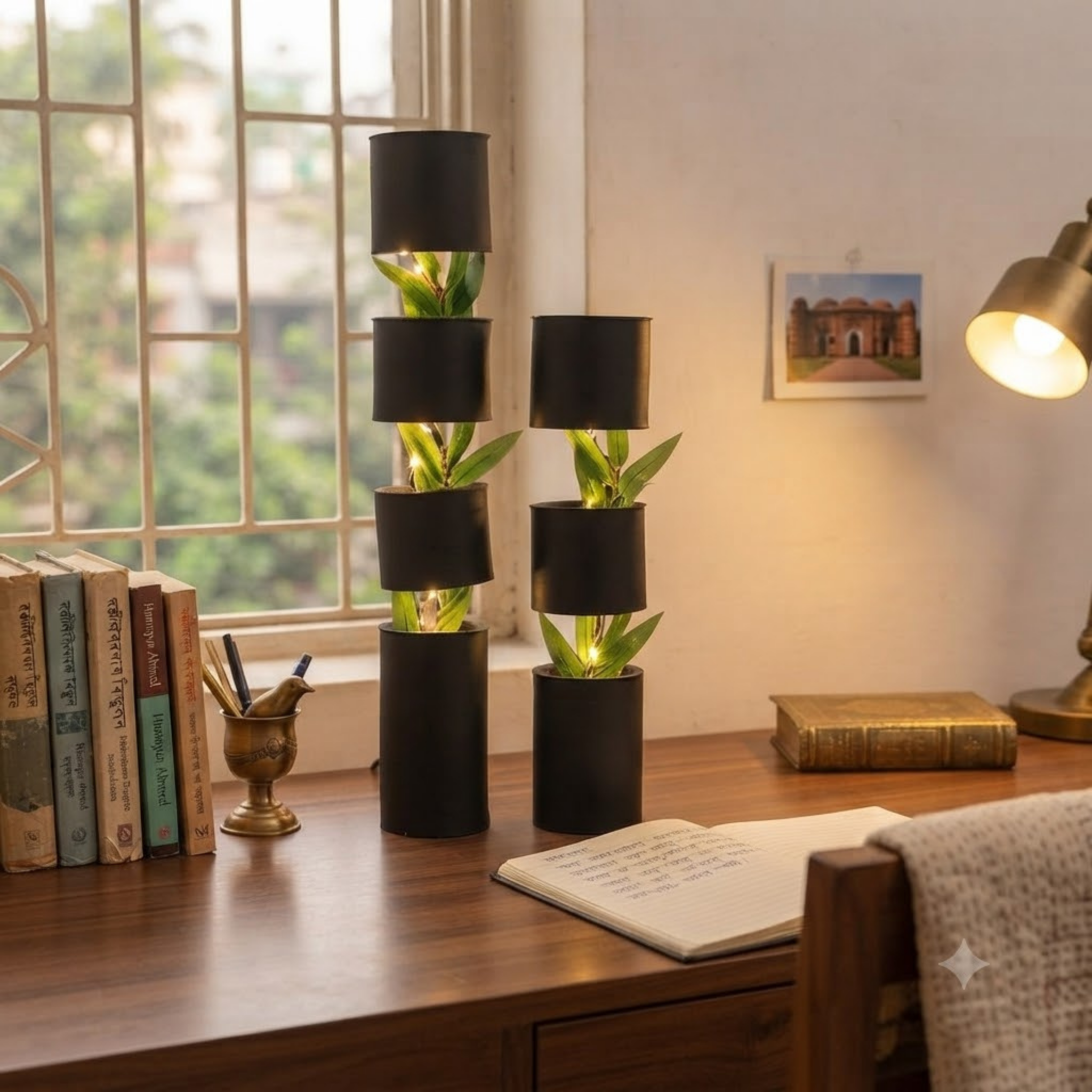 Paper Core Lamp